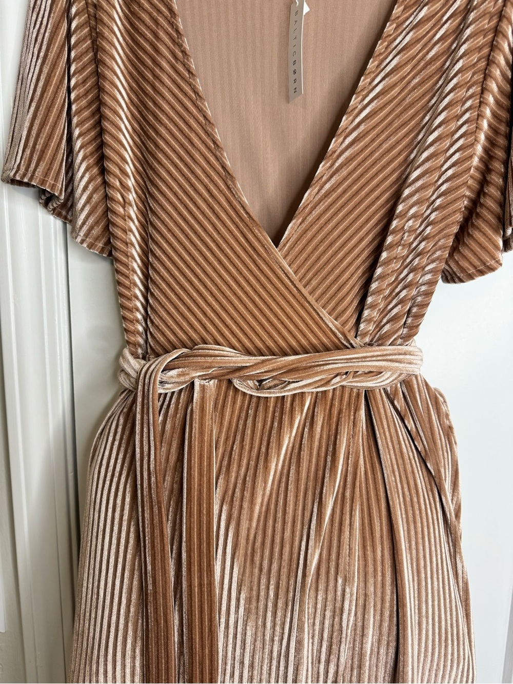 Baltic Born Maxi Mocha Wrap Dress - Picture 5 of 7